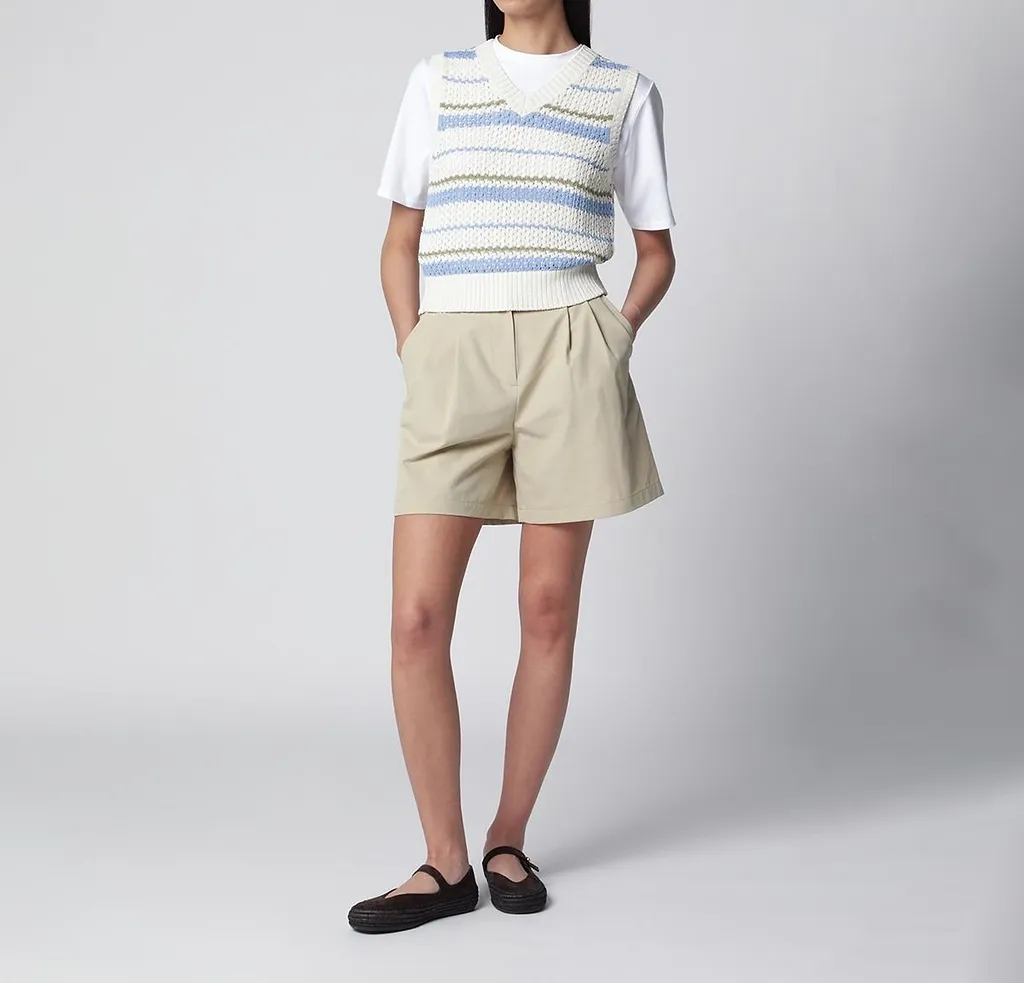 Dunst Textured Stripe Knitted Sweater