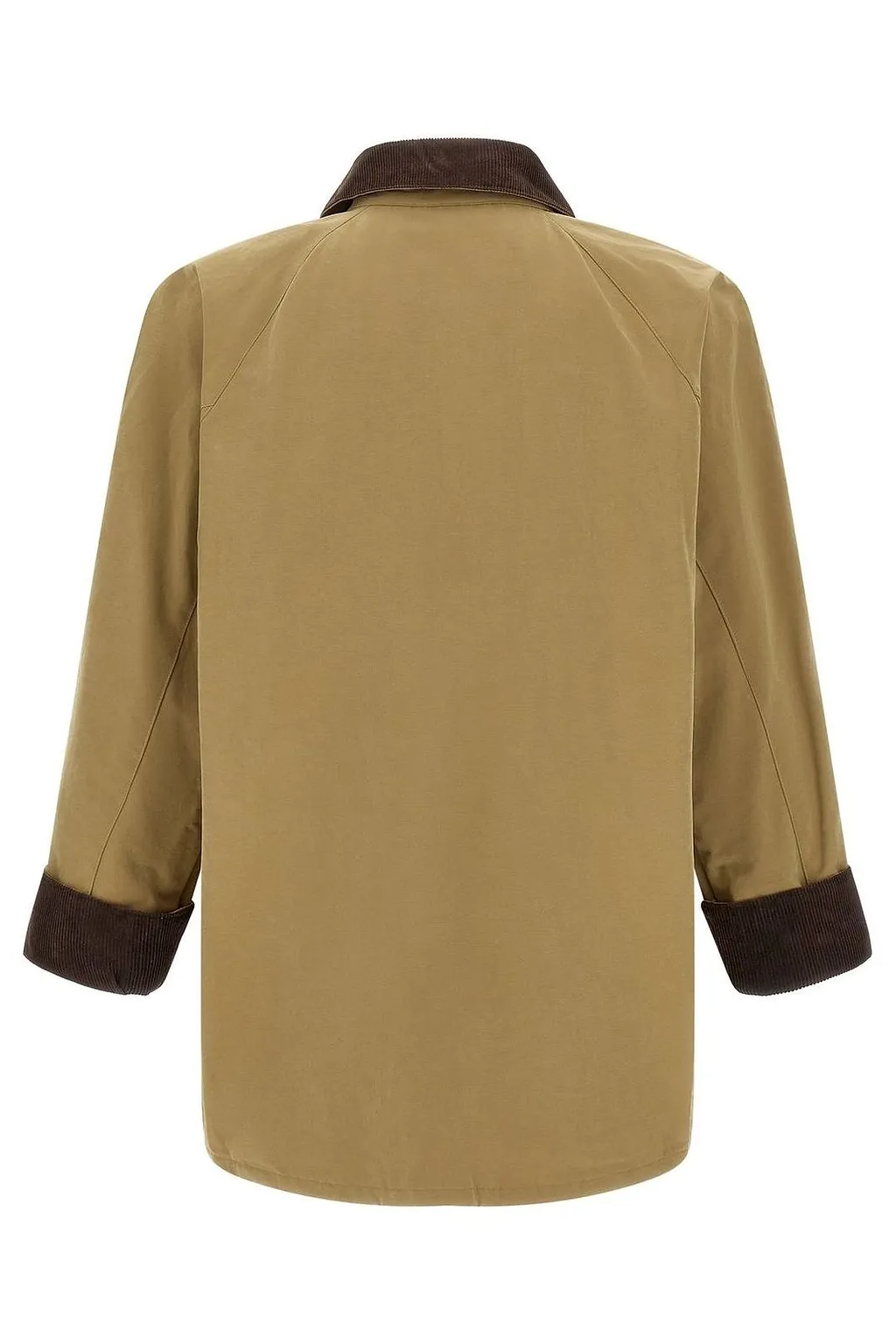 Dunst Waxed Corduroy-Trim Jacket
