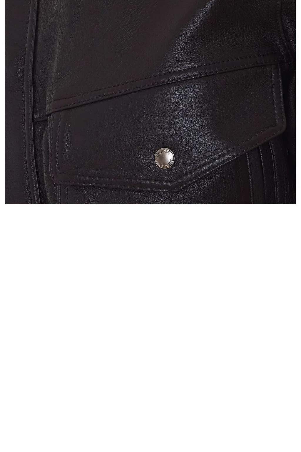 Dunst Zip-Front Leather Jacket