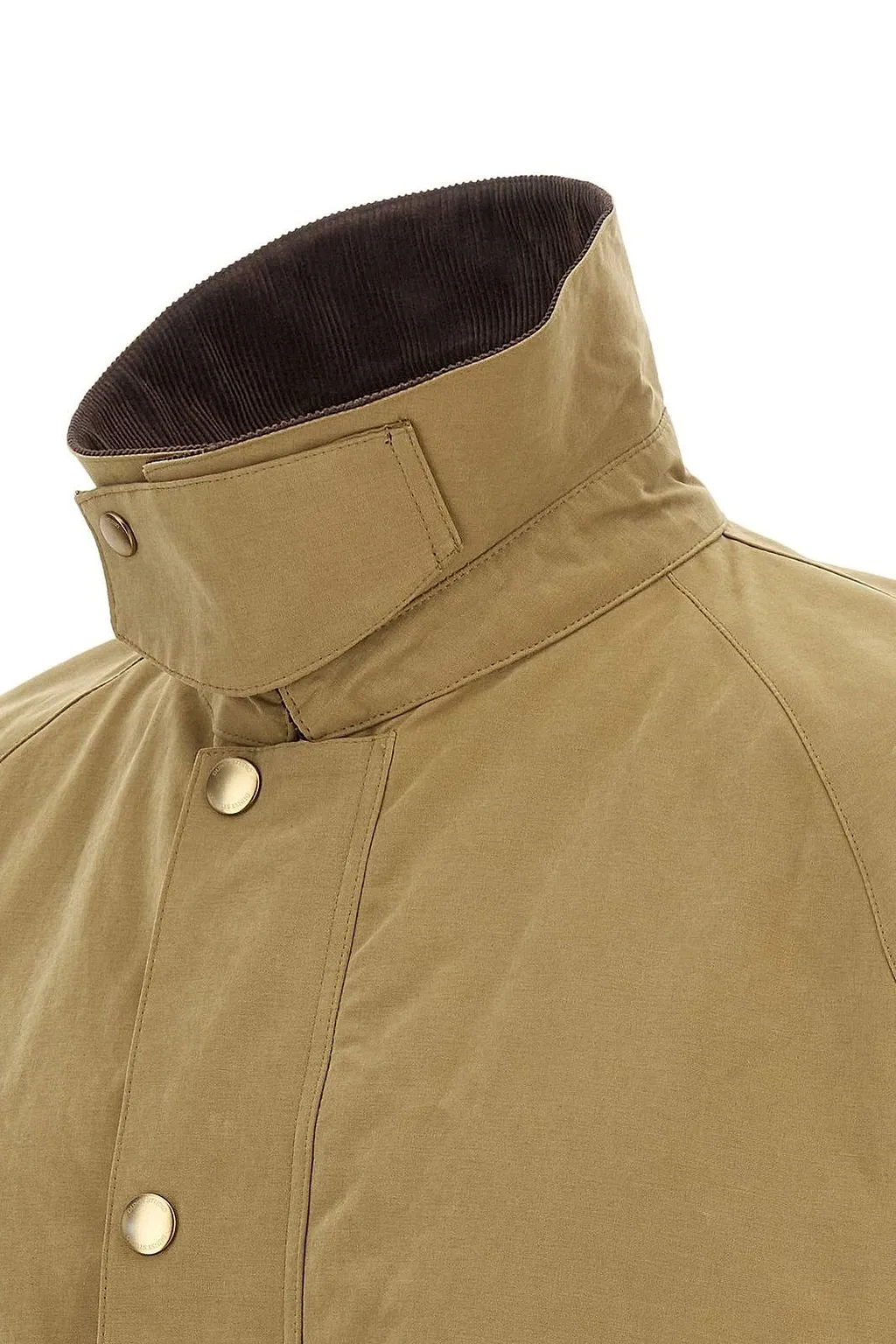 Dunst Waxed Corduroy-Trim Jacket