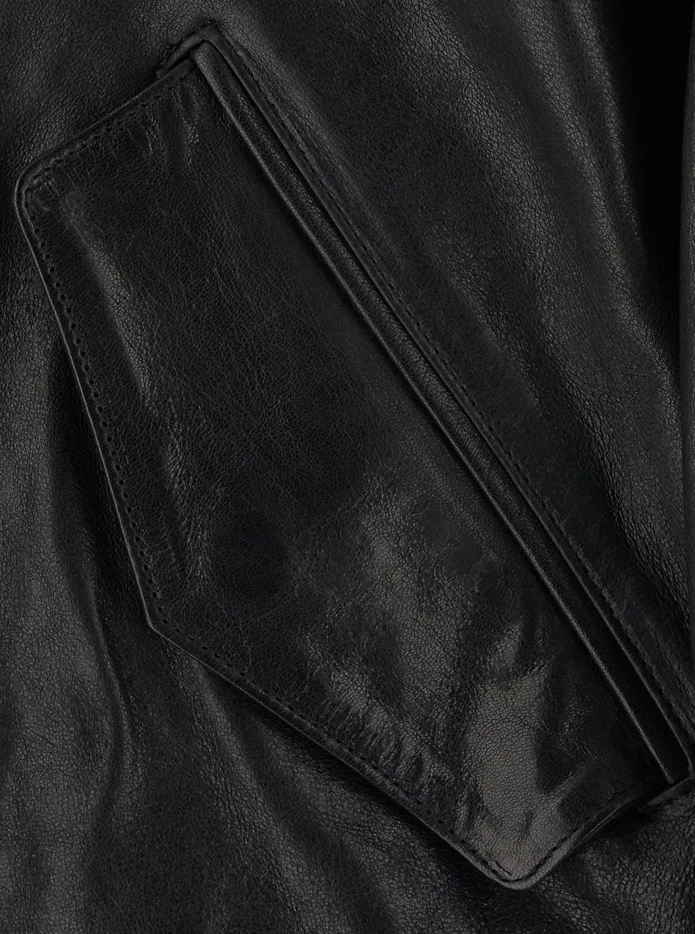 Dunst Zip-Up Leather Jacket