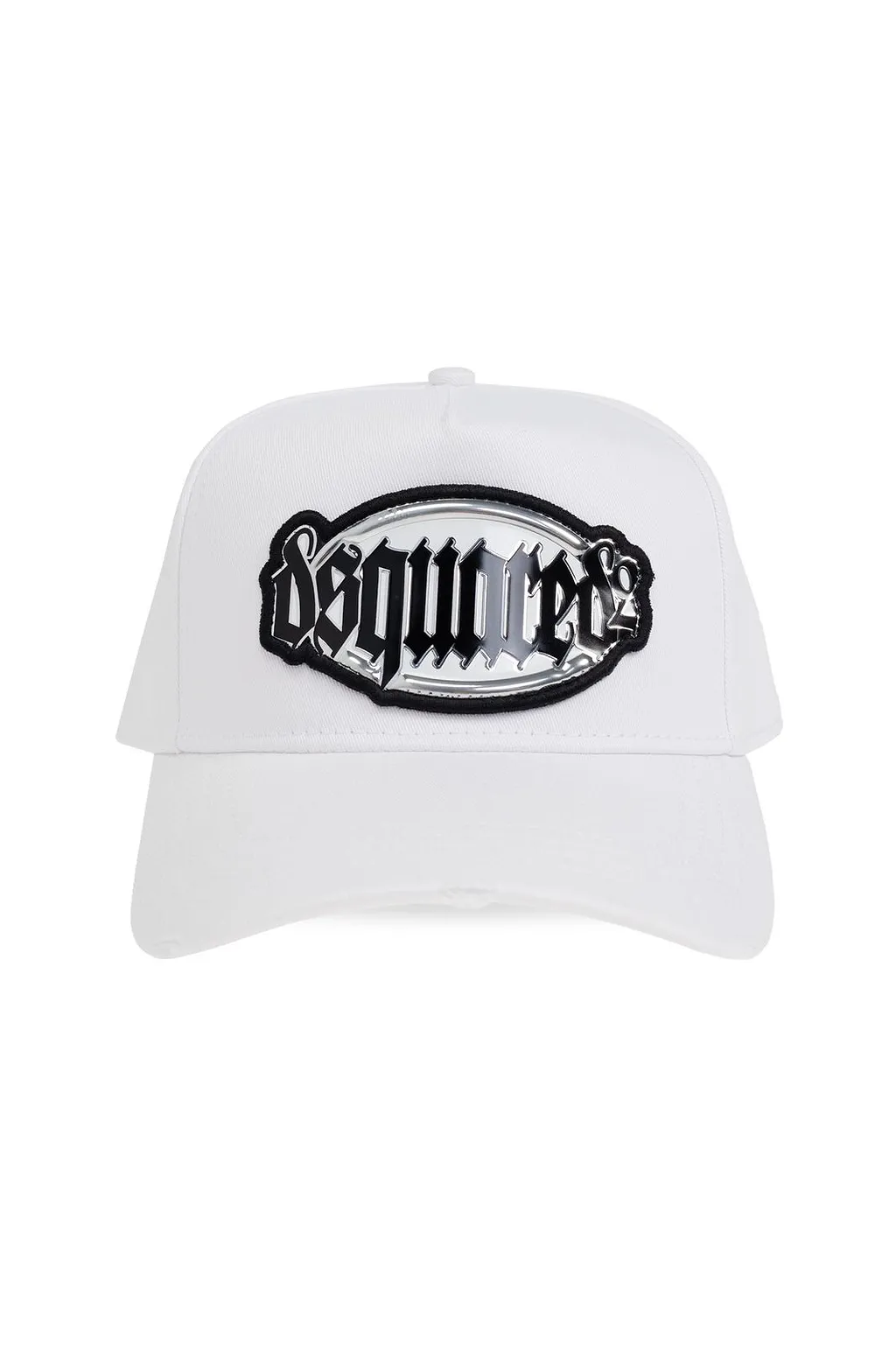 Dsquared2 Logo Patch Distressed Baseball Cap