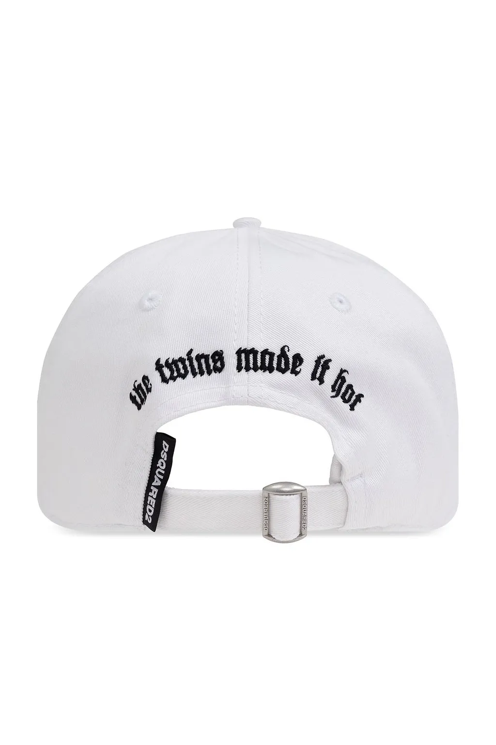 Dsquared2 Logo Patch Distressed Baseball Cap