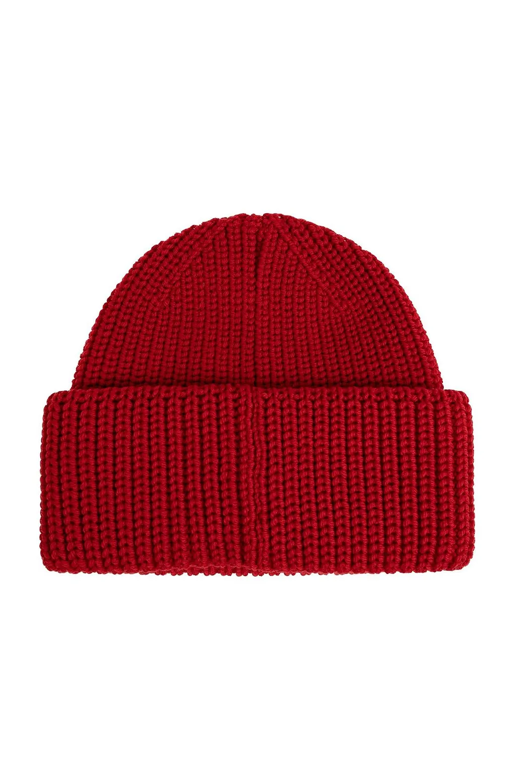 Dsquared2 Logo Patch Ribbed Beanie Hat