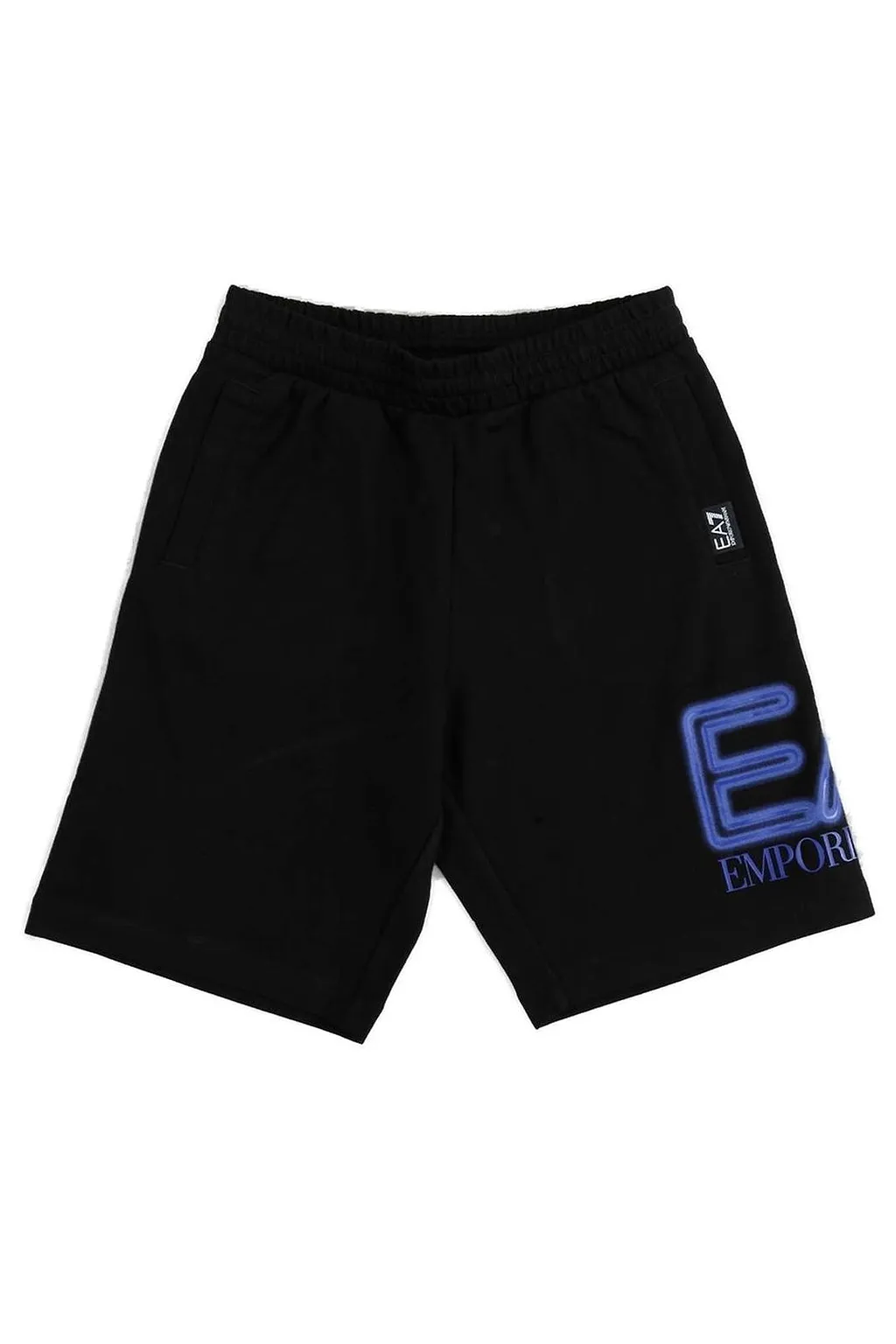 Ea7 Emporio Armani Kids Elasticated Waistband Shorts