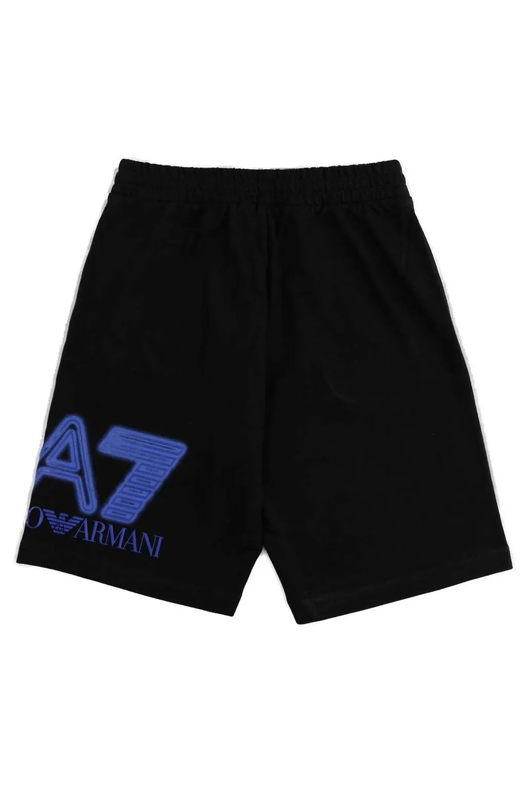 Ea7 Emporio Armani Kids Elasticated Waistband Shorts