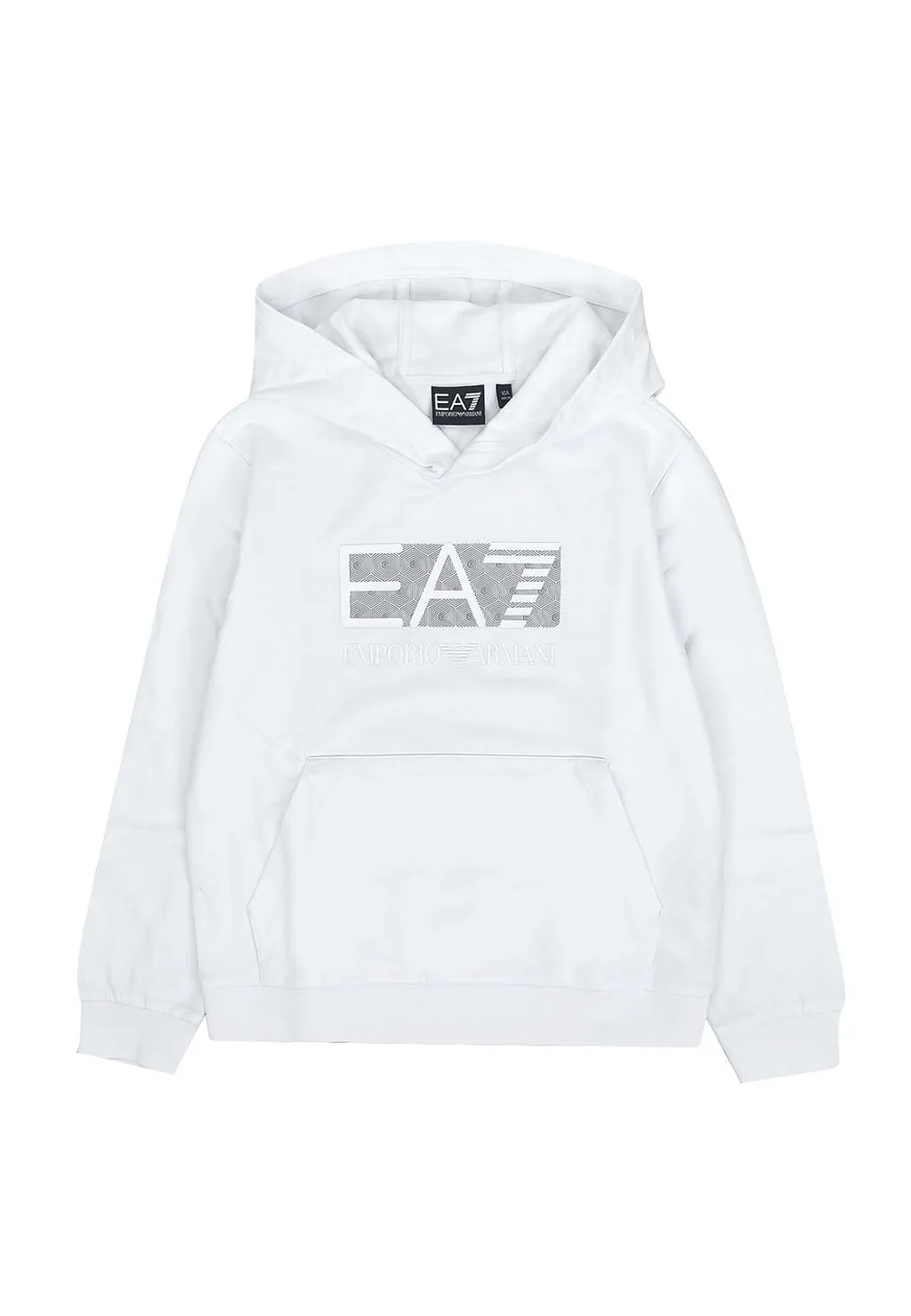 Ea7 Emporio Armani Kids Logo-Detailed Hoodie