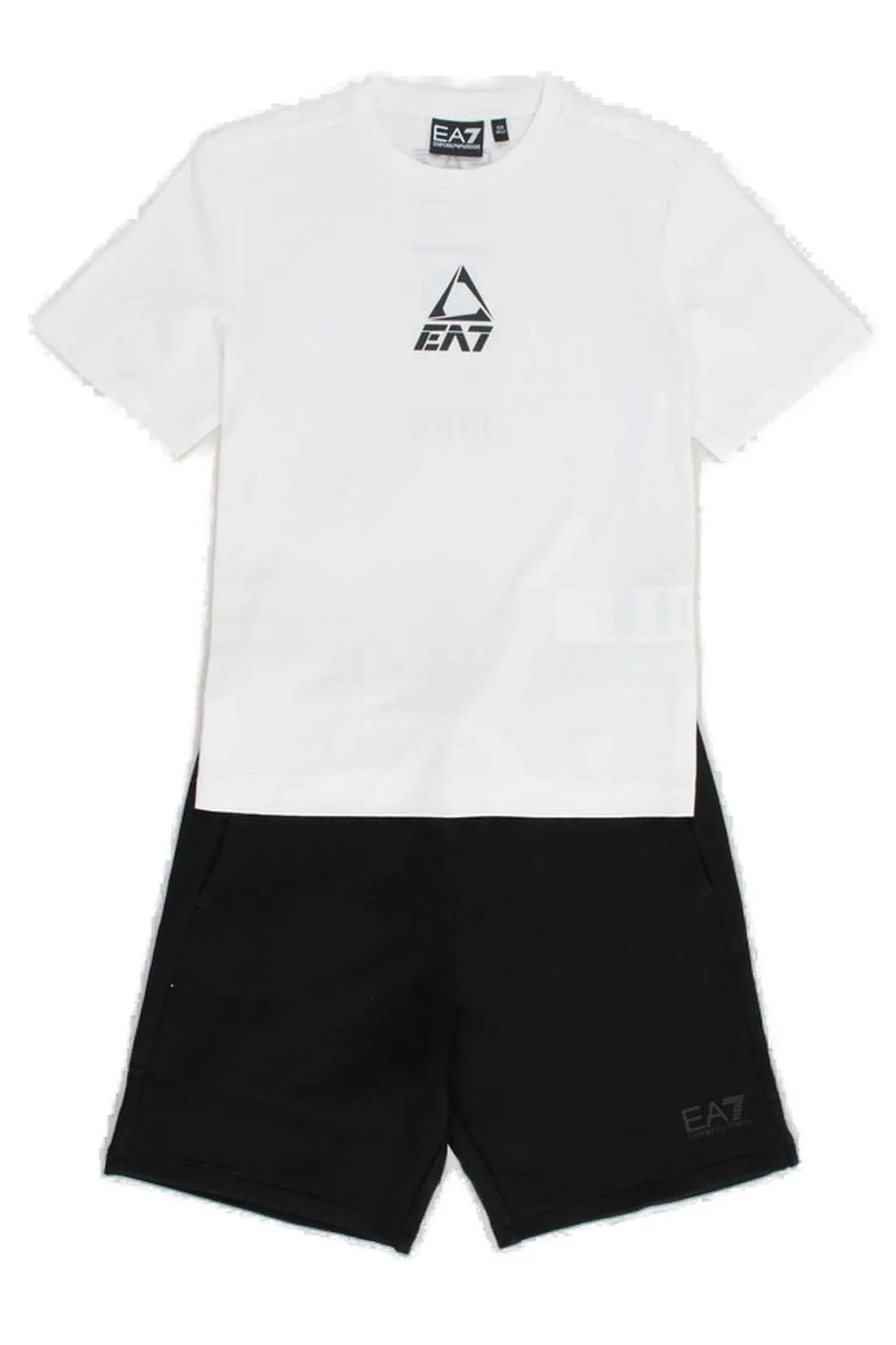 Ea7 Emporio Armani Kids Logo Printed Set