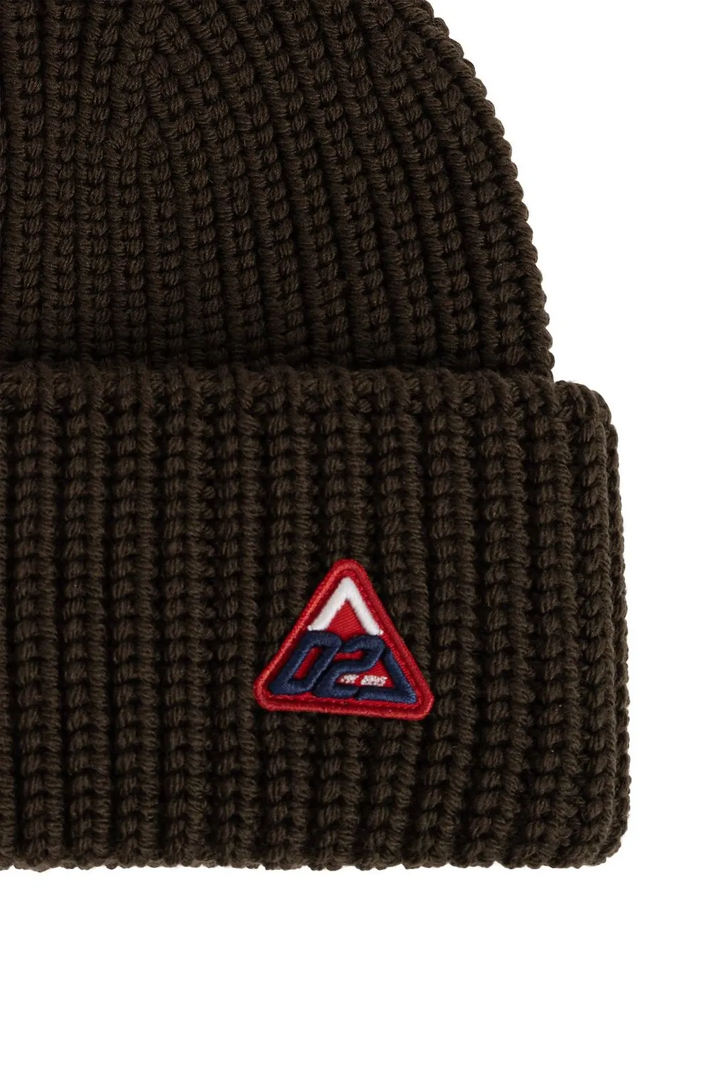 Dsquared2 Ribbed Logo Beanie Hat