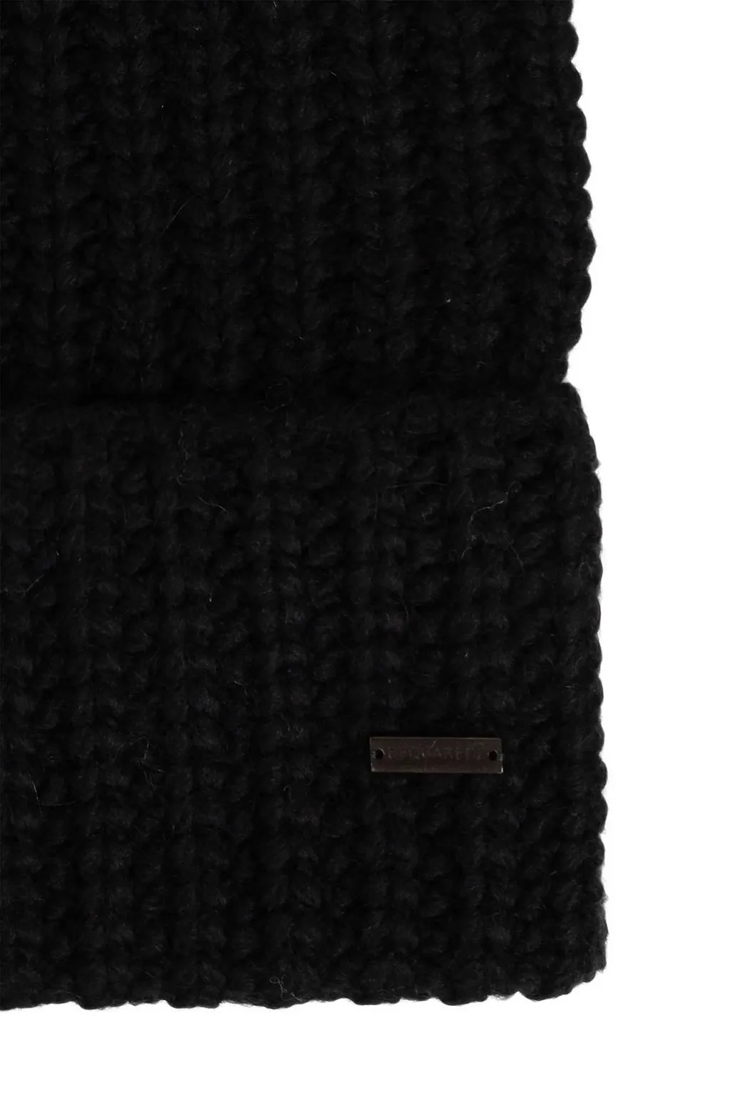 Dsquared2 Ribbed Logo Beanie Hat