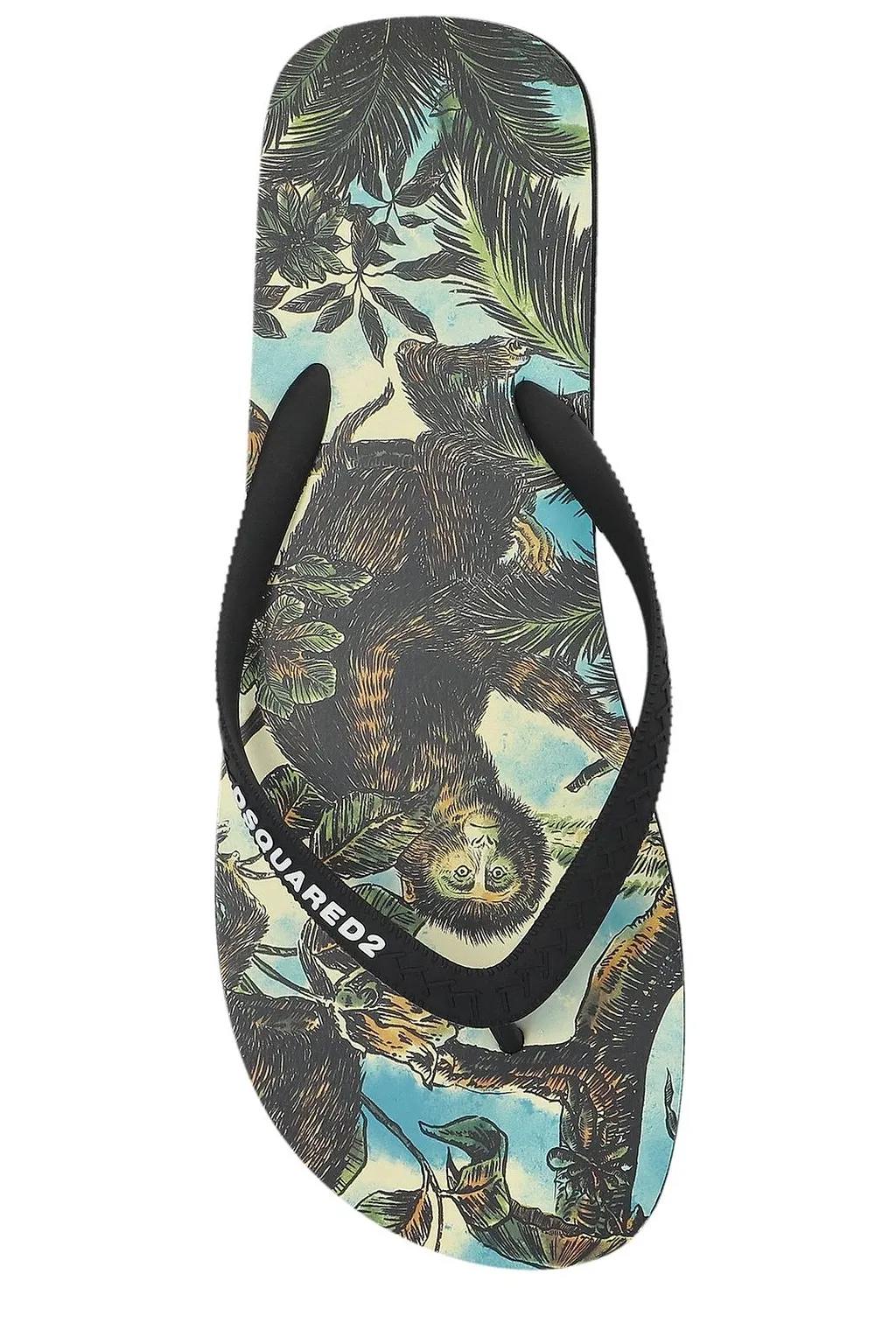 Dsquared2 Logo Print Flip-Flops