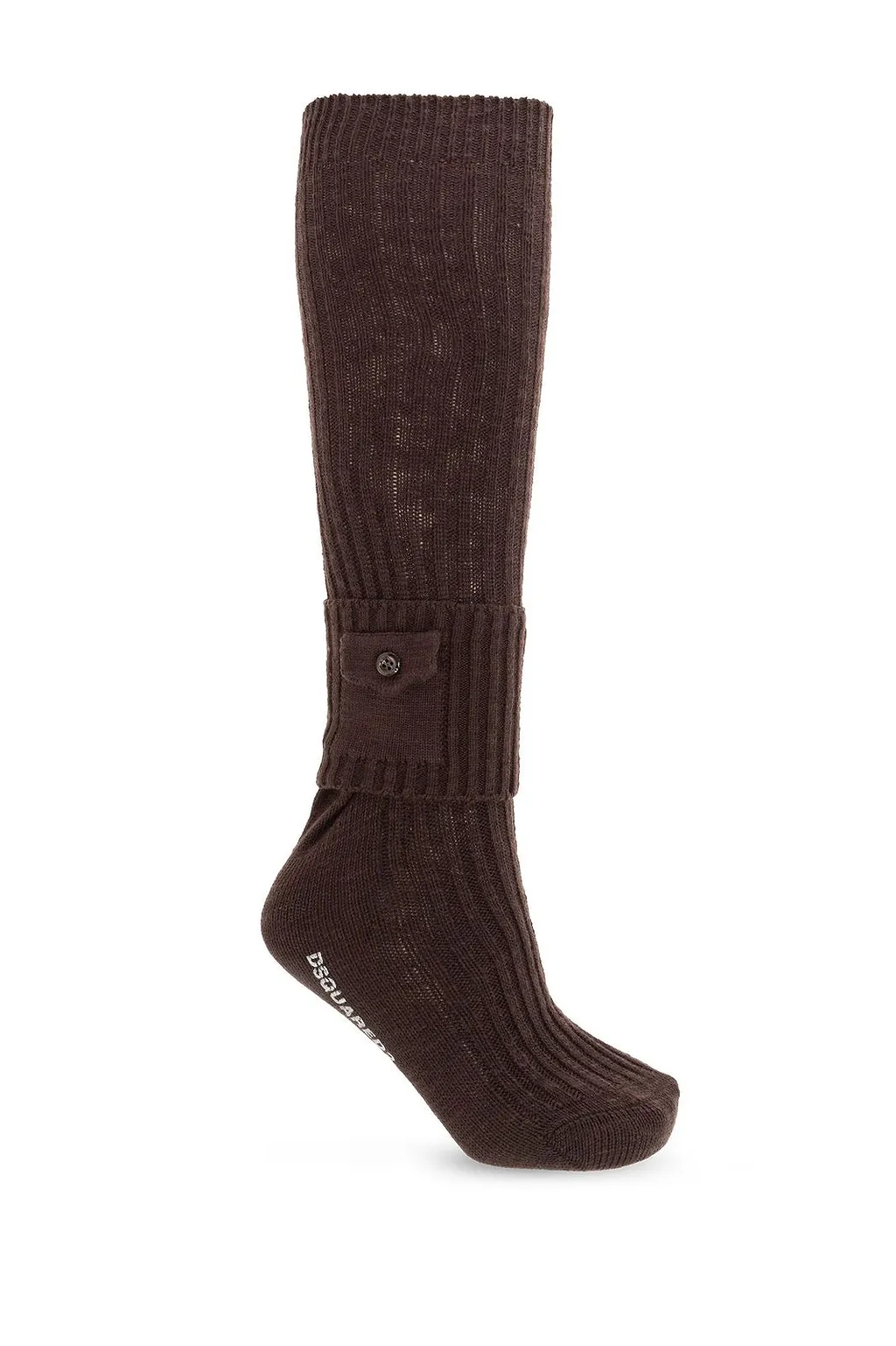 Dsquared2 Ribbed Pocket Knee Socks