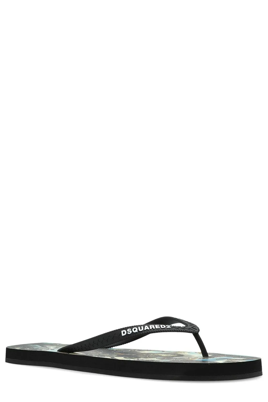 Dsquared2 Logo Print Flip-Flops