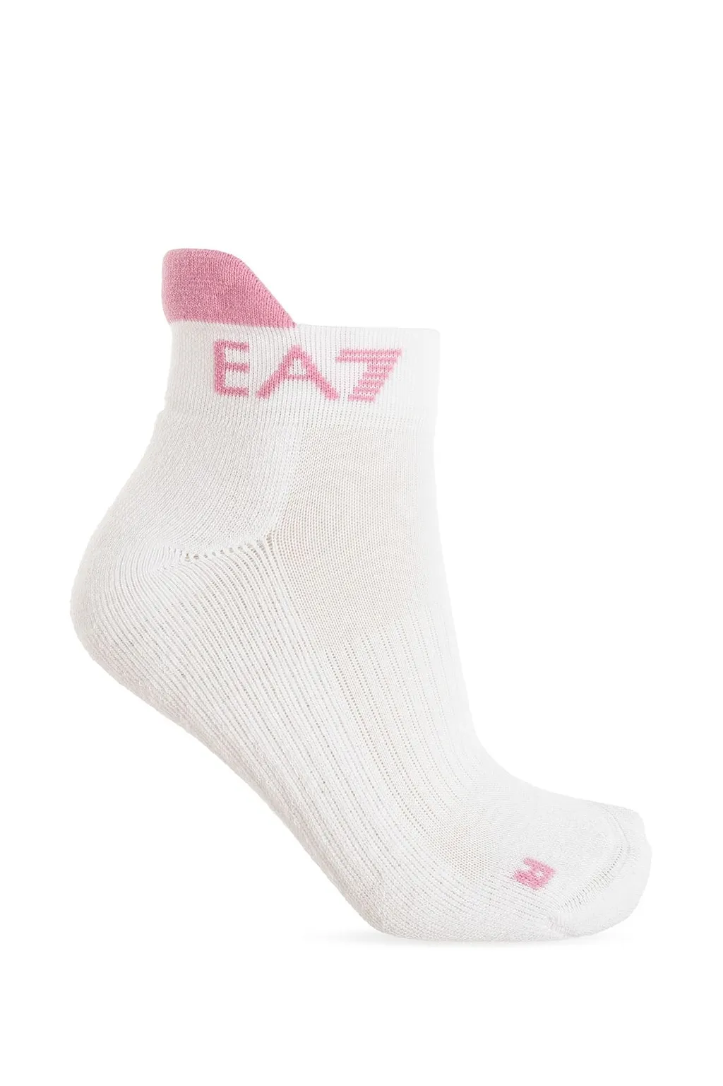 Logo Intarsia Knit Socks