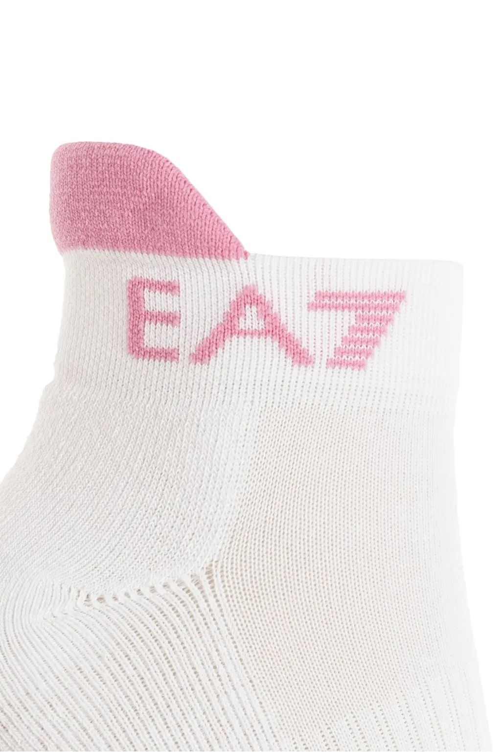 Logo Intarsia Knit Socks