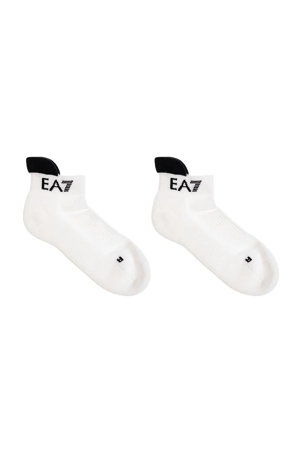 Ea7 Emporio Armani Logo Intarsia Knit Socks