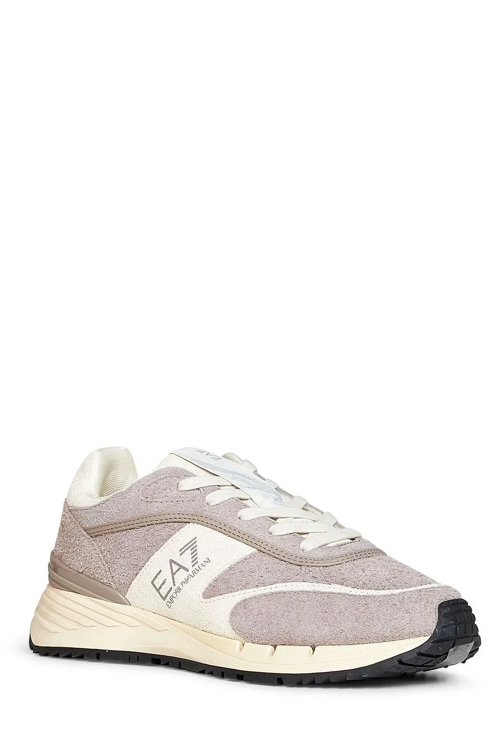 Ea7 Emporio Armani Logo Panel Low-Top Sneakers