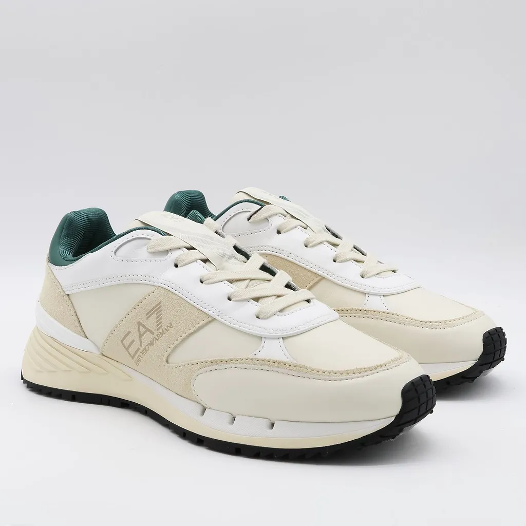 Ea7 Emporio Armani Logo Panel Sneakers