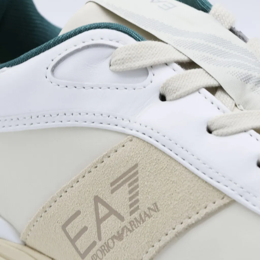 Ea7 Emporio Armani Logo Panel Sneakers