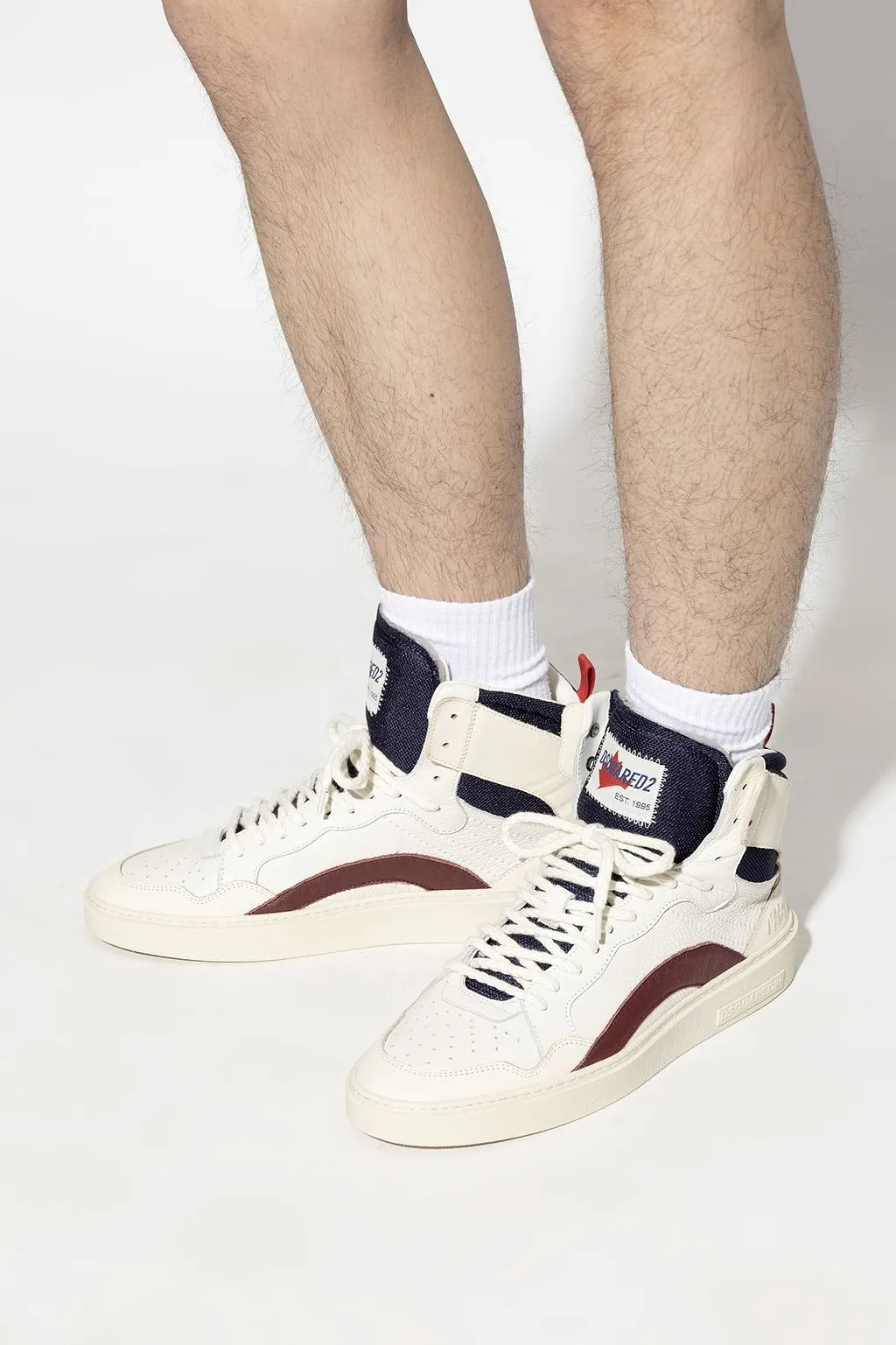 Dsquared2 Rider Panelled High-Tops