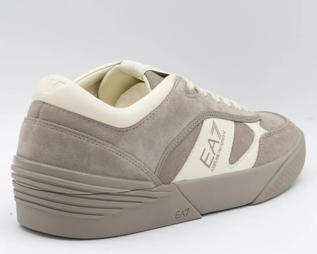 Ea7 Emporio Armani Logo Panel Low-Top Sneakers