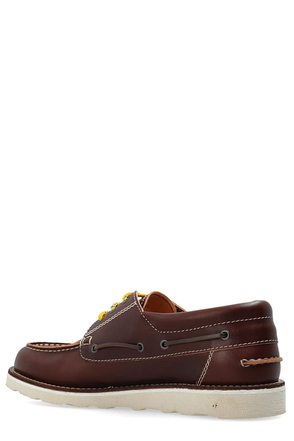 Dsquared2 Round Toe Lace-Up Boat Shoes