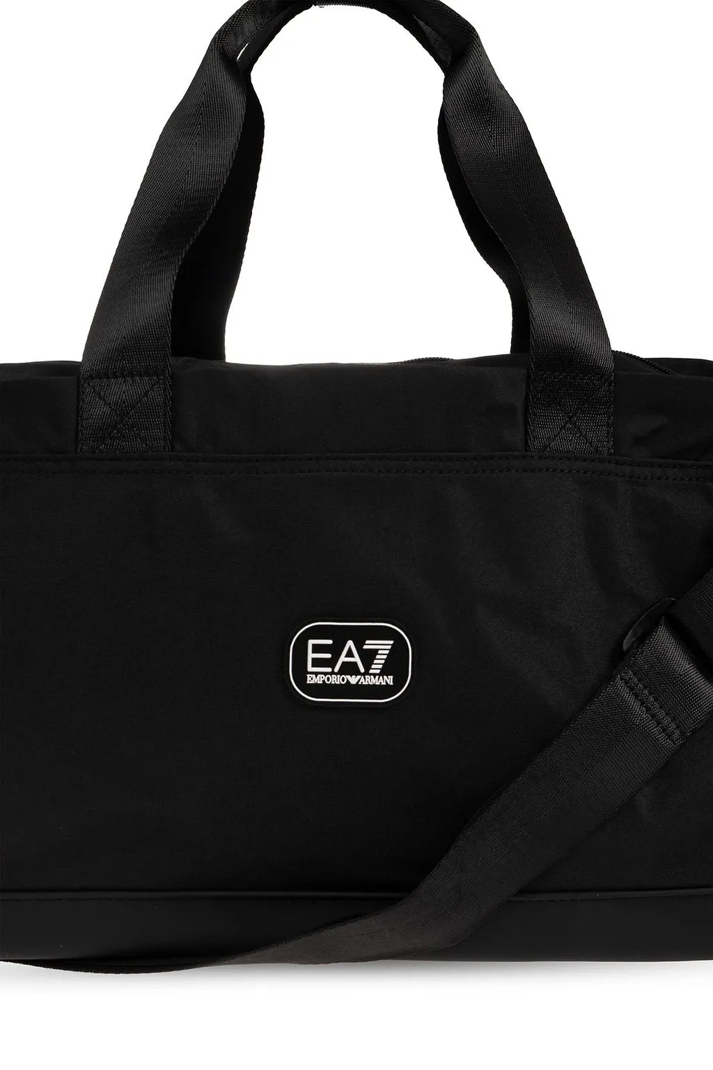 Ea7 Emporio Armani Logo Patch Large Tote Bag