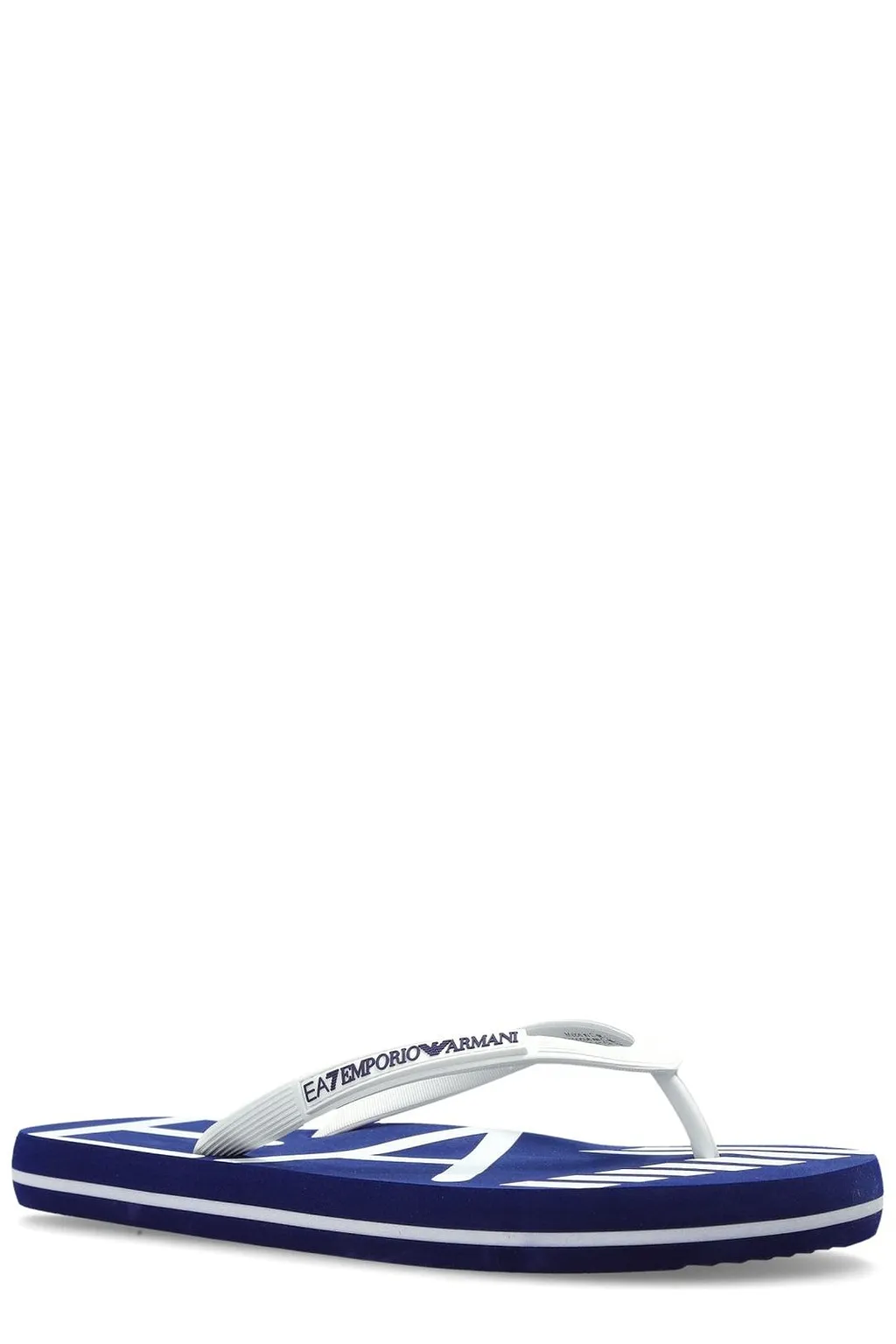 Ea7 Emporio Armani Logo Print Flip-Flops