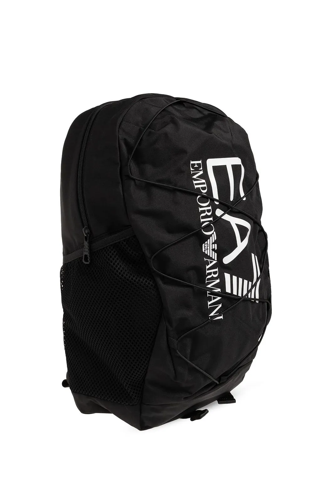 Ea7 Emporio Armani Logo Print Backpack