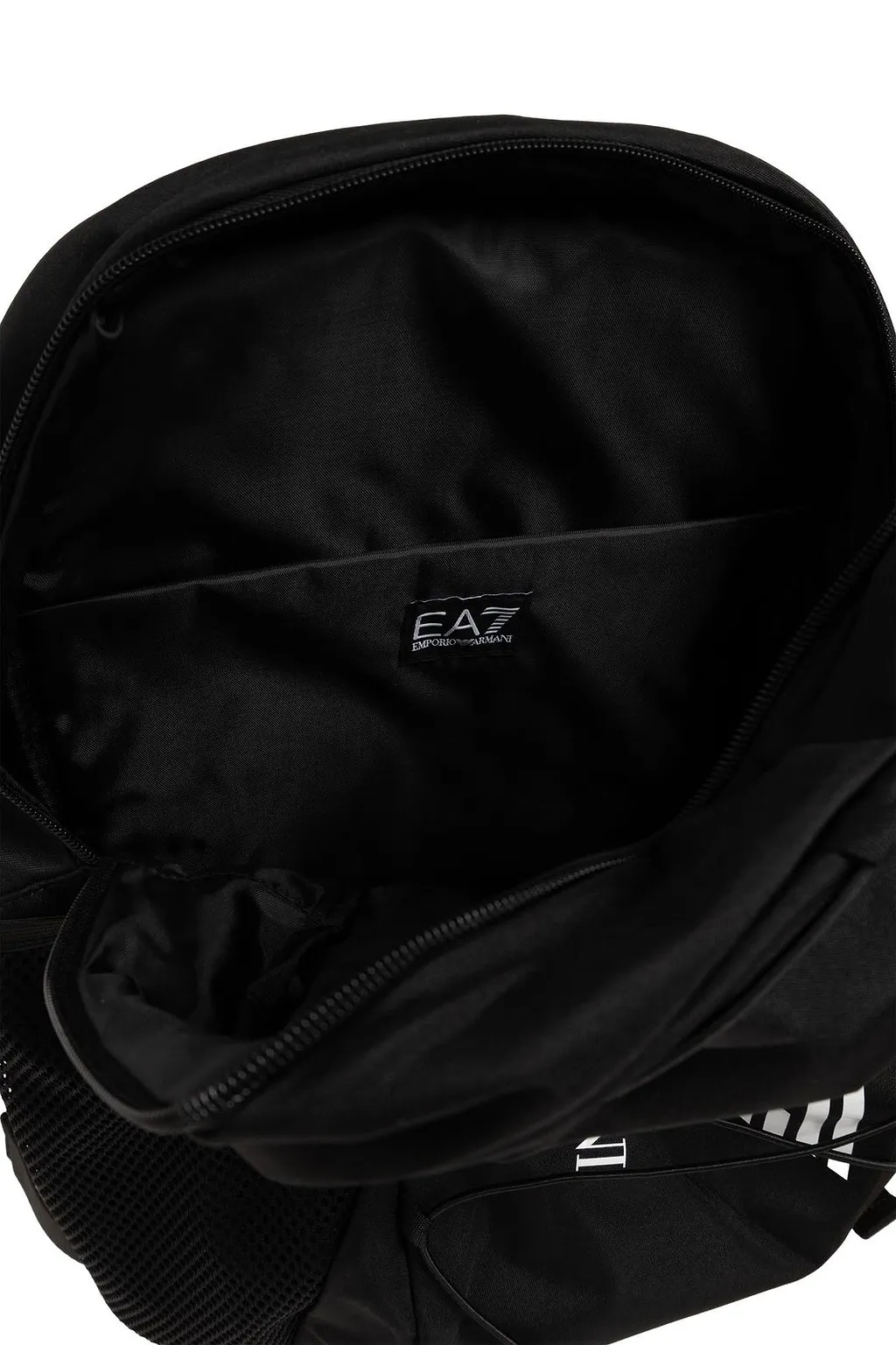 Ea7 Emporio Armani Logo Print Backpack