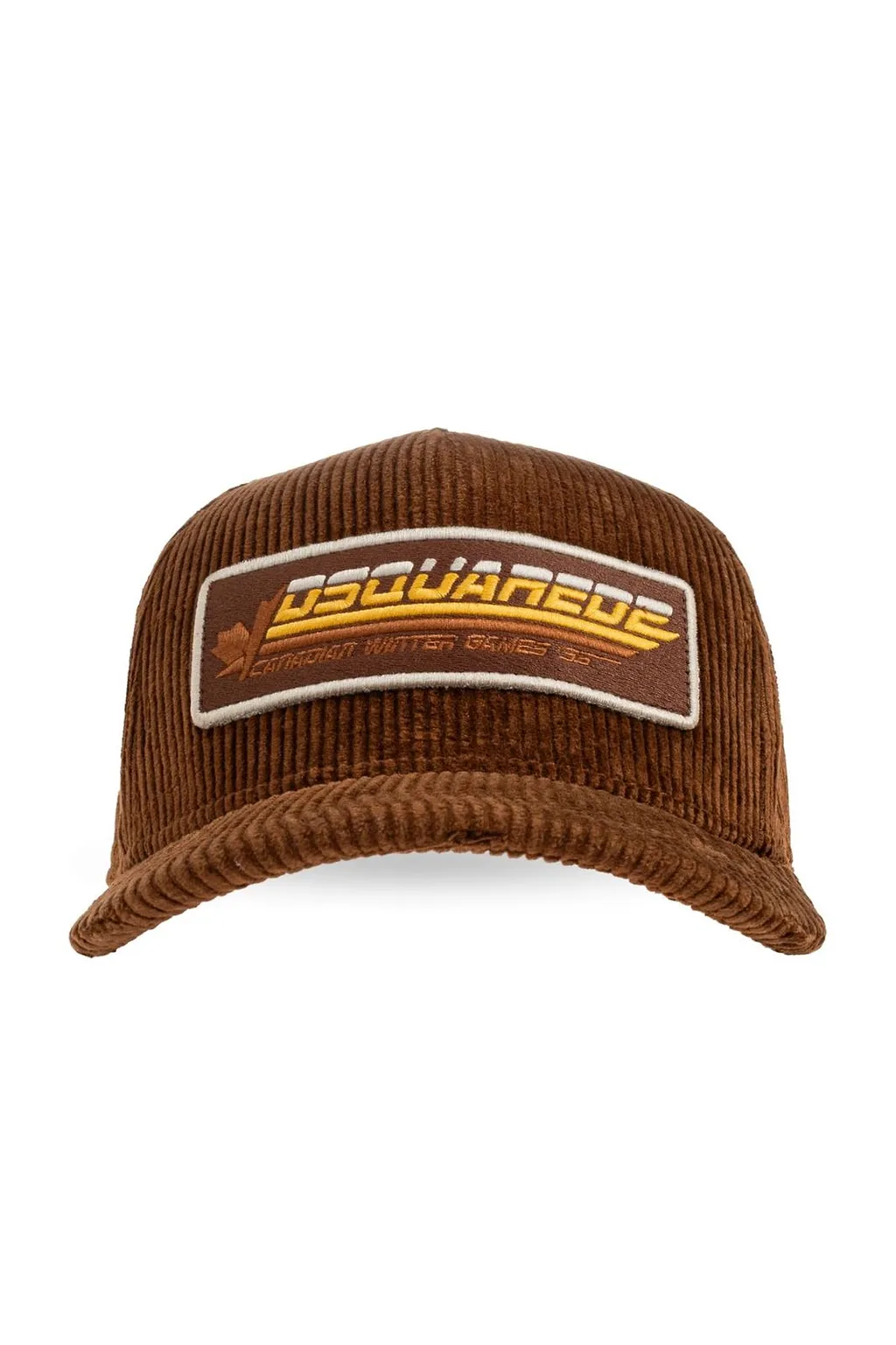 Ski Club Corduroy Baseball Cap