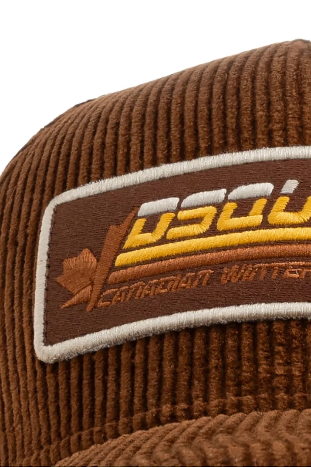 Ski Club Corduroy Baseball Cap