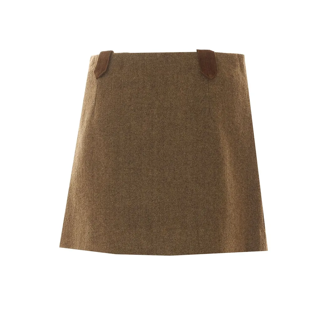 Eleh Buttoned Mini Skirt