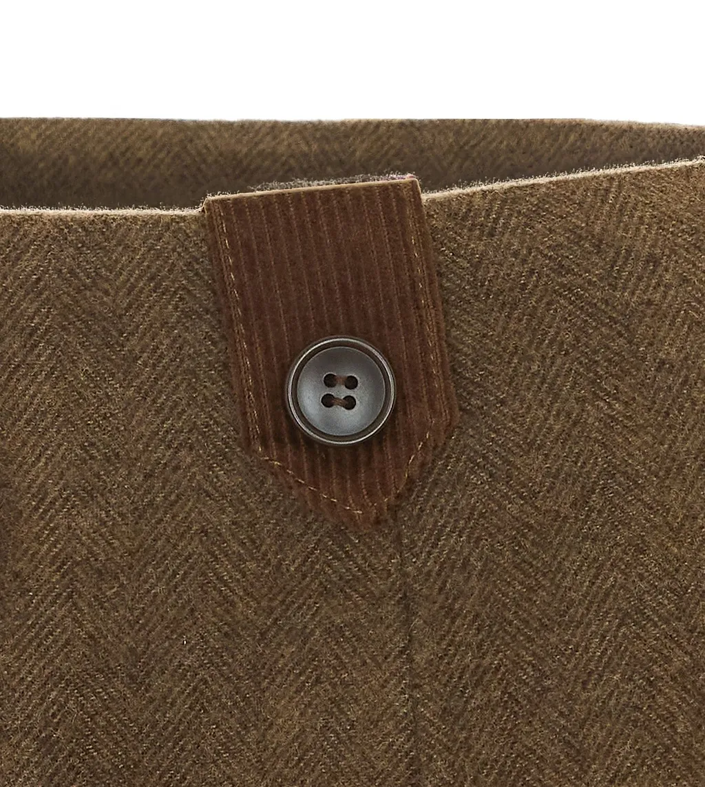 Eleh Buttoned Mini Skirt