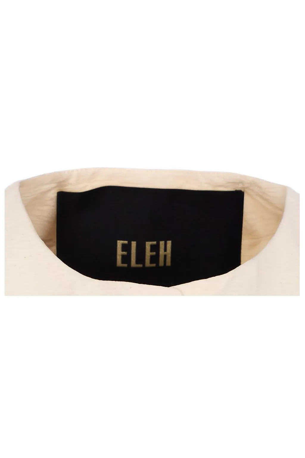Eleh Buttoned Sleeveless Jacket