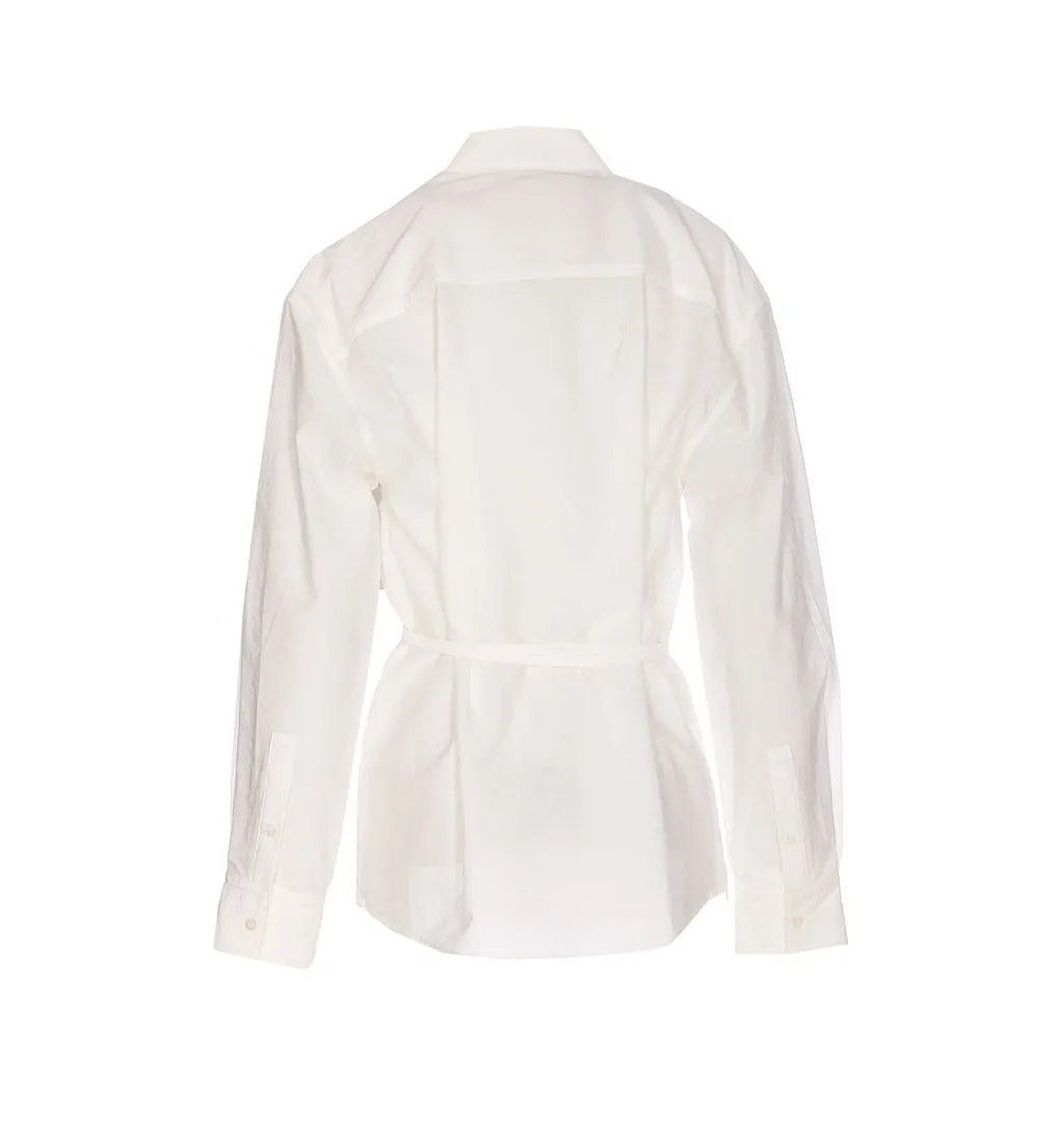 Eleh Buttoned Long-Sleeve Top