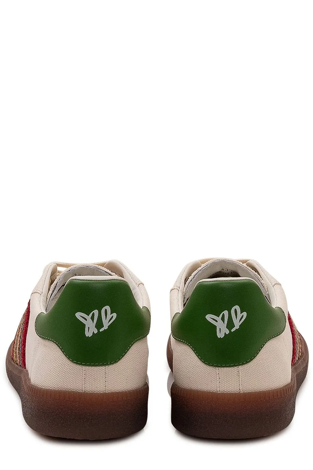 Dsquared2 Striped Low-Top Sneakers