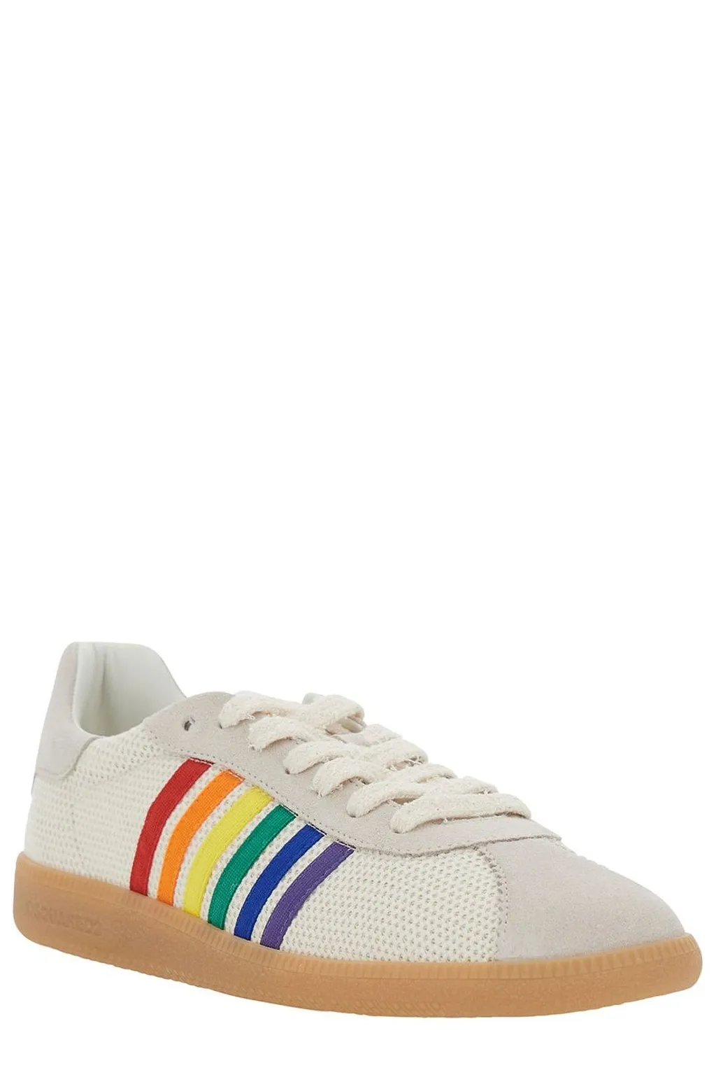 Dsquared2 Striped Mesh Low-Top Sneakers
