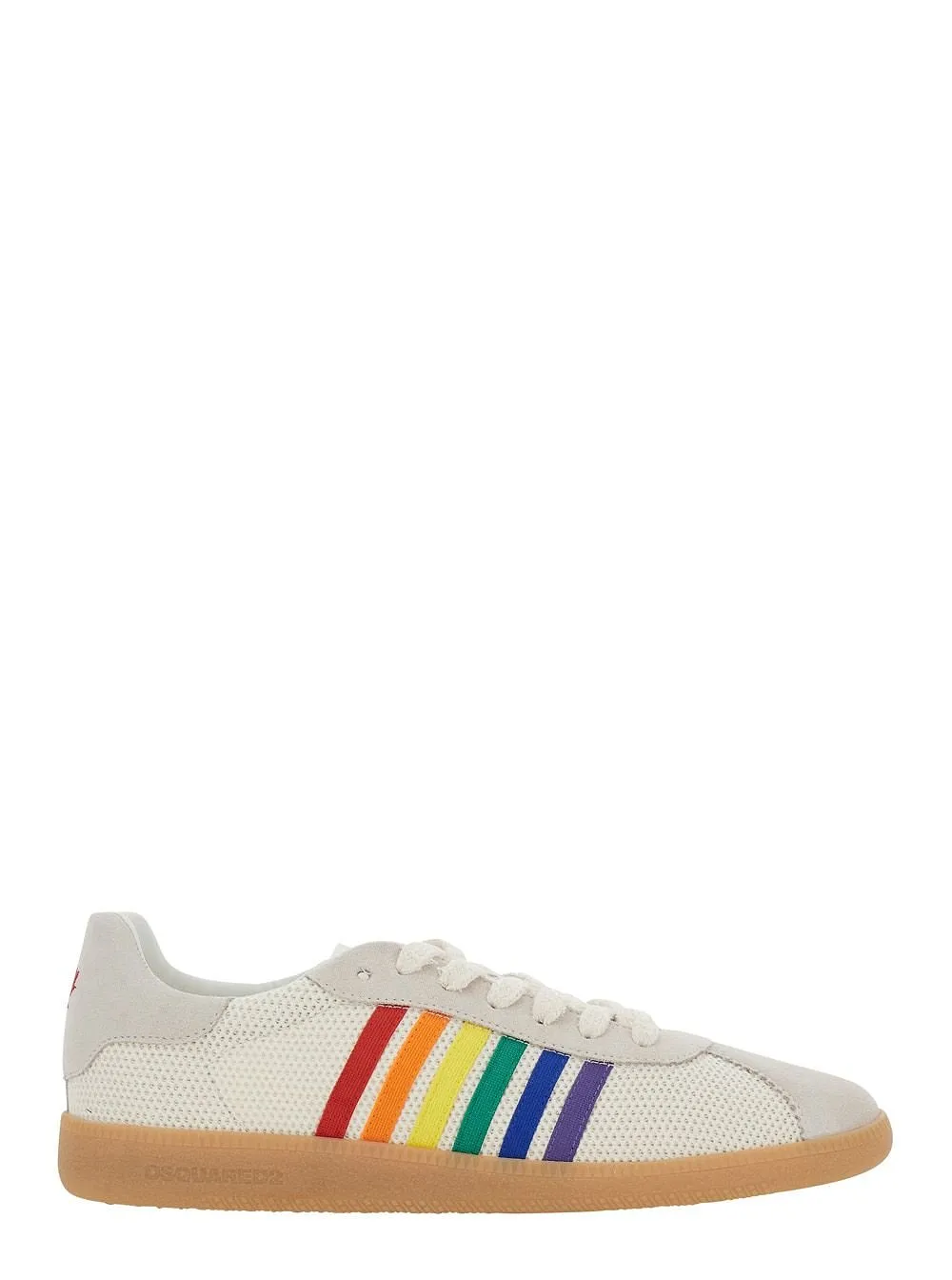 Dsquared2 Striped Mesh Low-Top Sneakers