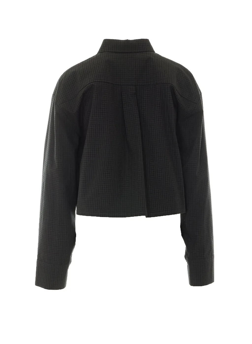 Eleh Cropped Checked Shirt