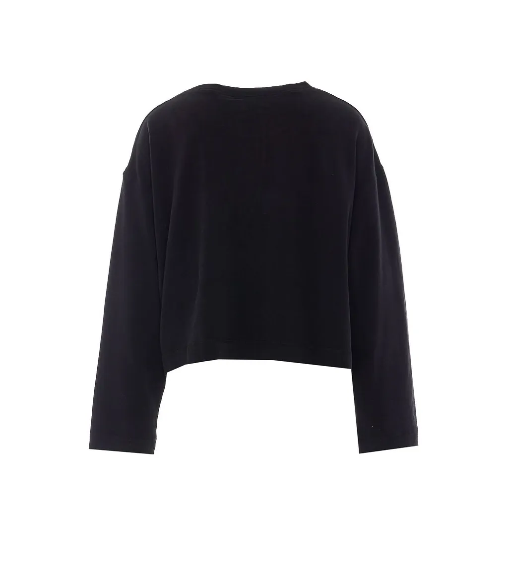 Eleh Cropped Crewneck Sweatshirt