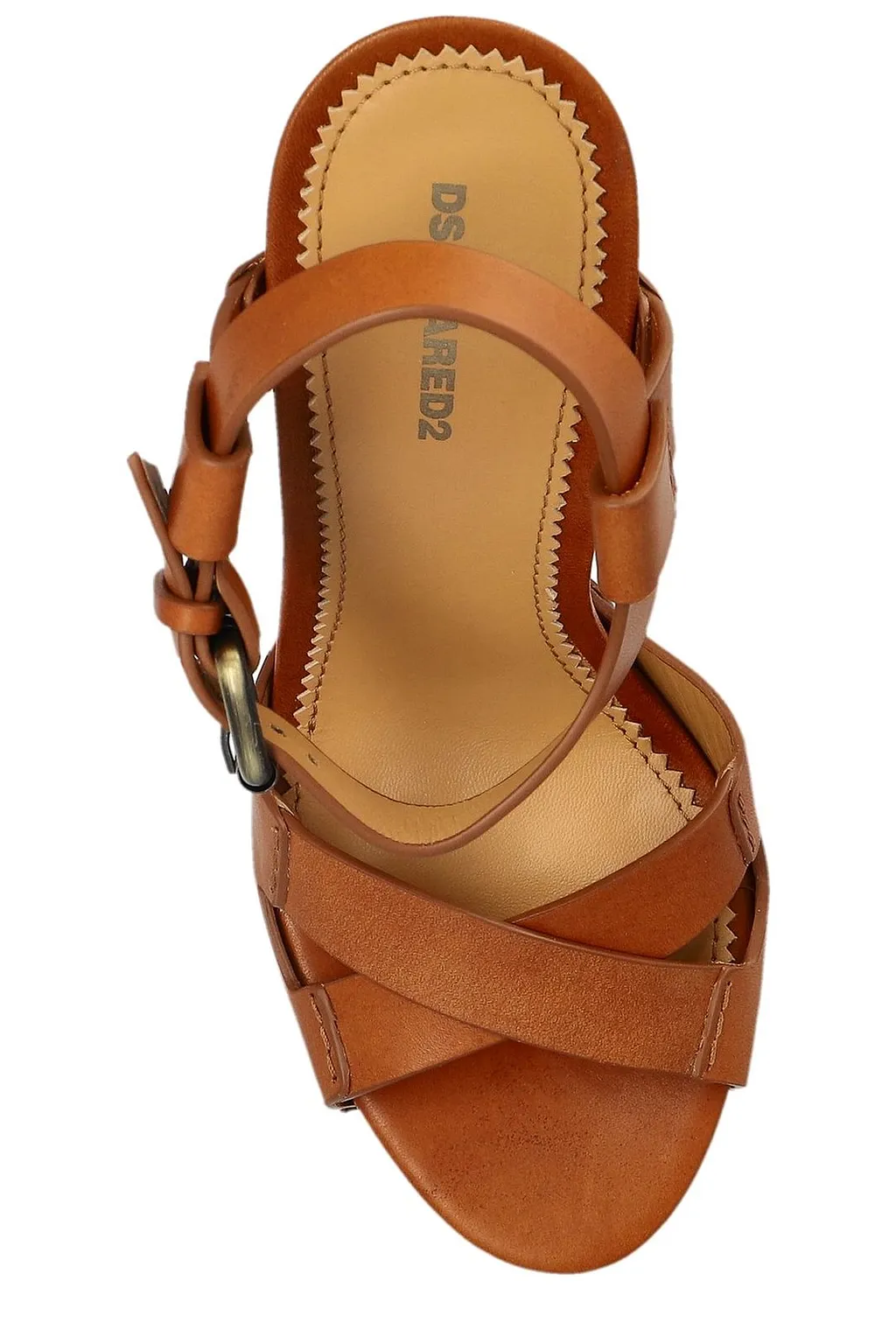Dsquared2 Studded Platform Heeled Sandals