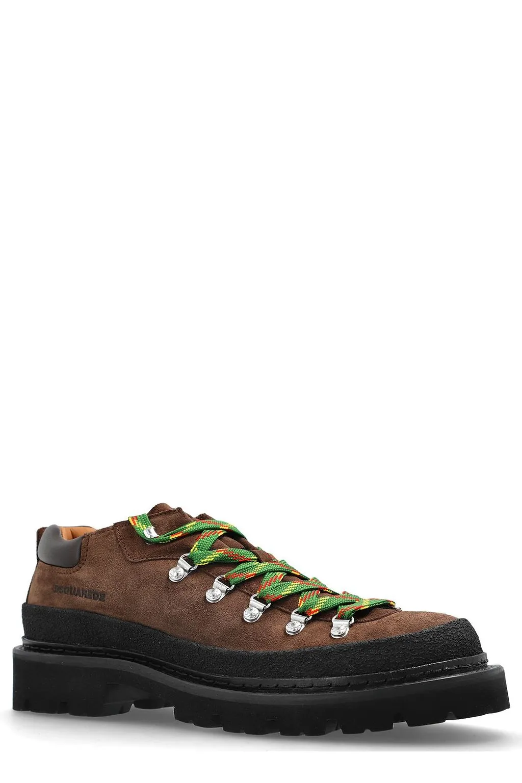 Dsquared2 Round-Toe Lace-Up Sneakers