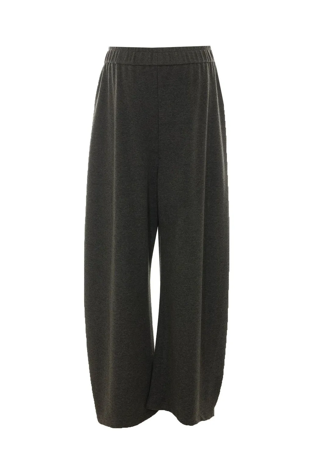 Elasticated Waist Wide-Leg Pants