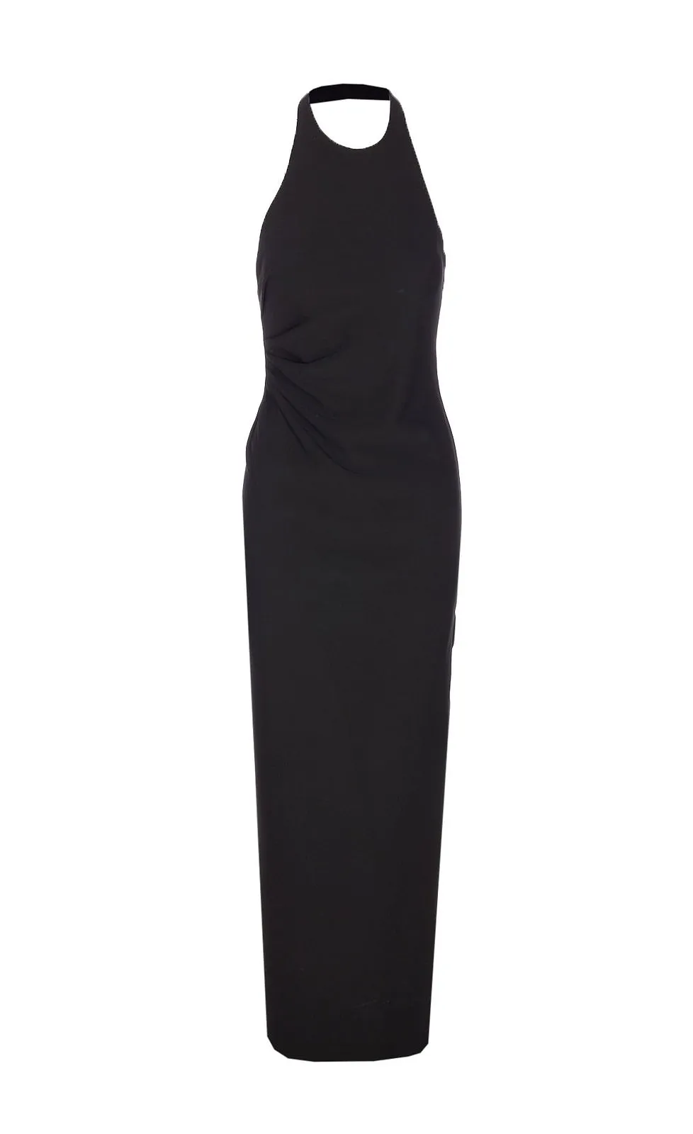 Halter Neck Split Dress