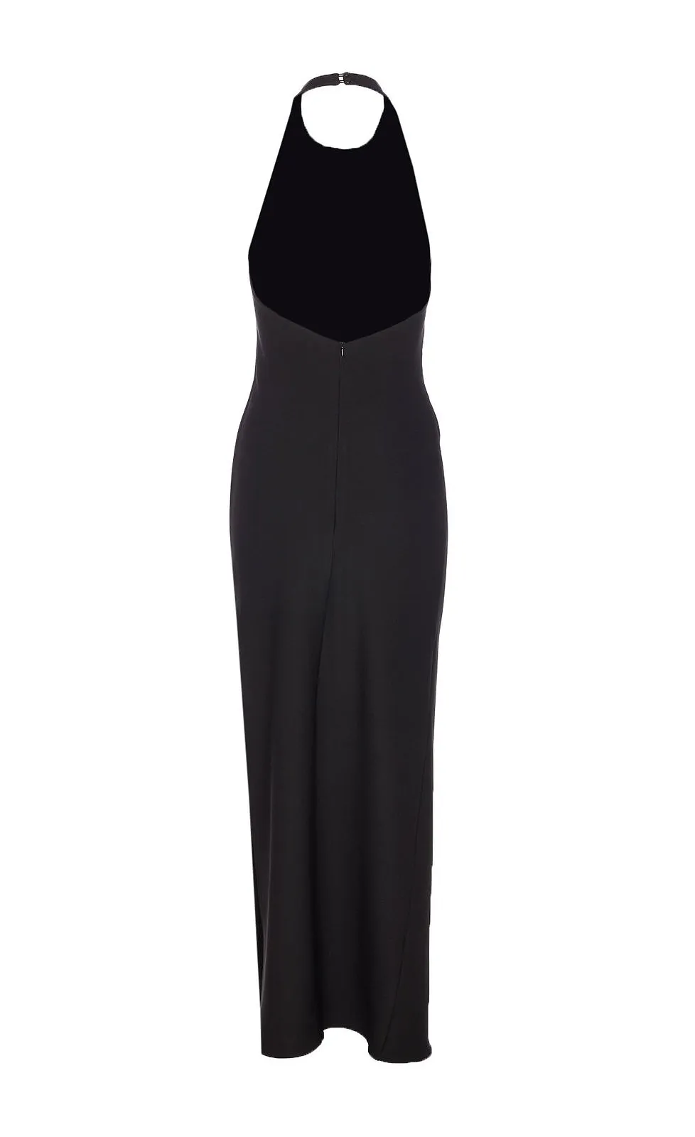 Halter Neck Split Dress