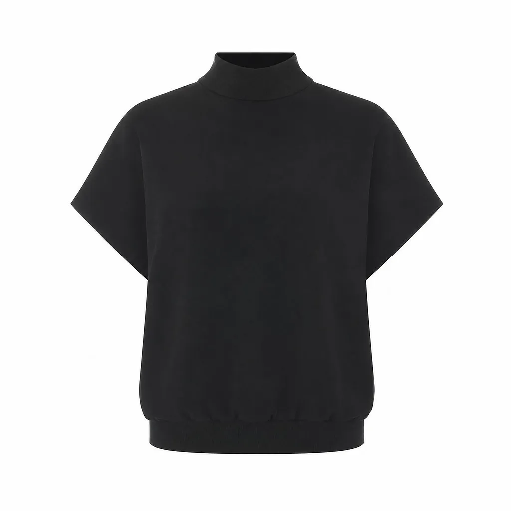 Eleh Open-Back High-Neck Top