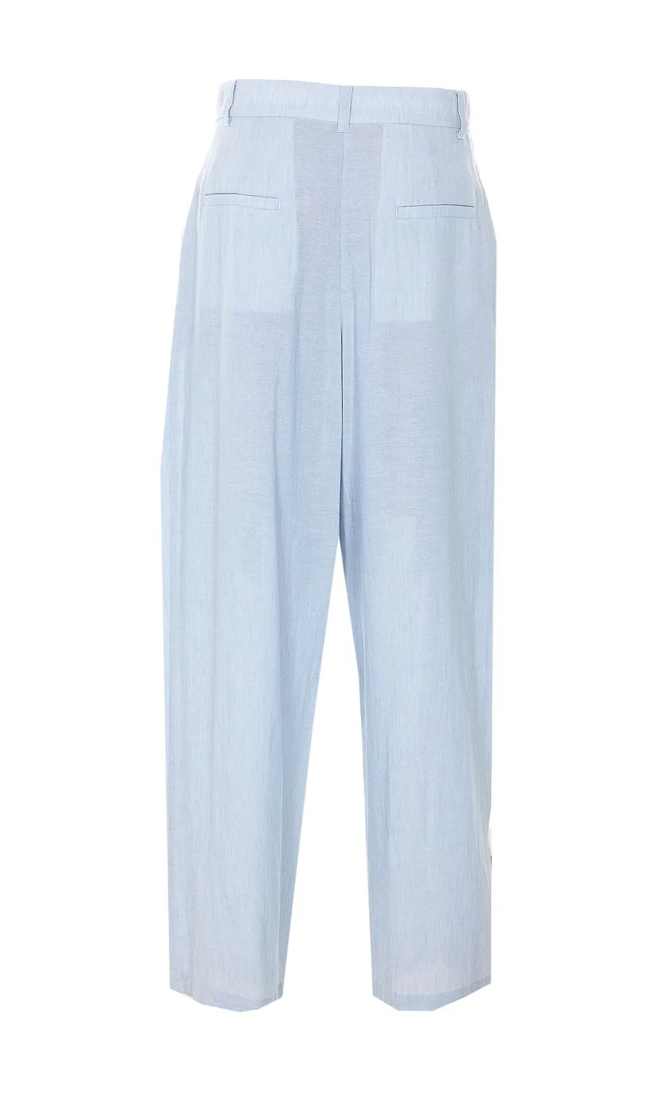 Pleated Loose-Fit Pants
