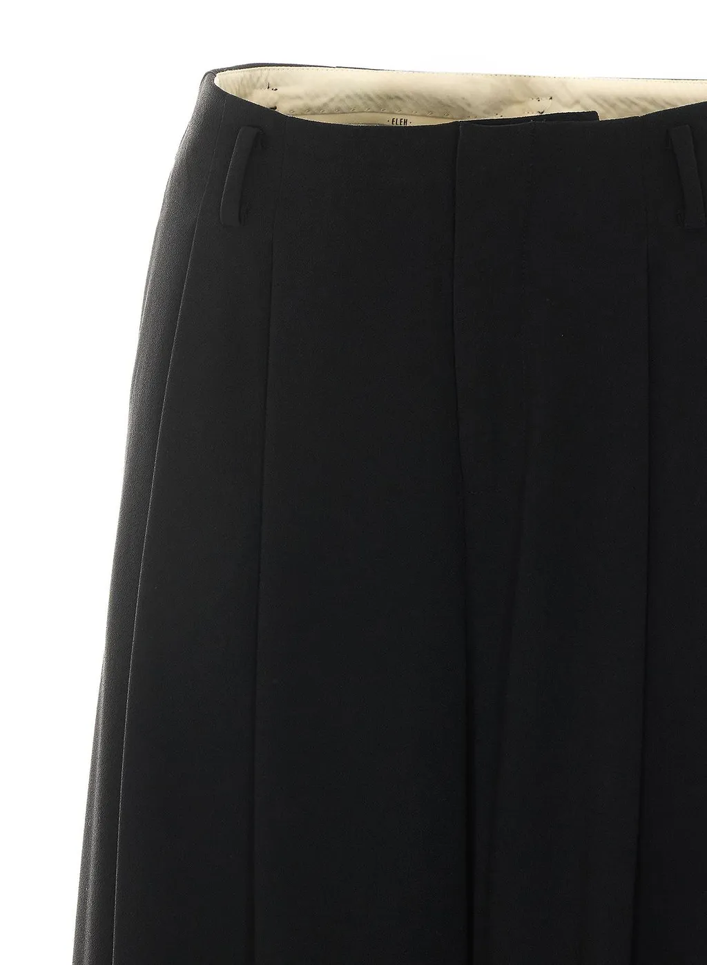 Pleated Wide-Leg Pants