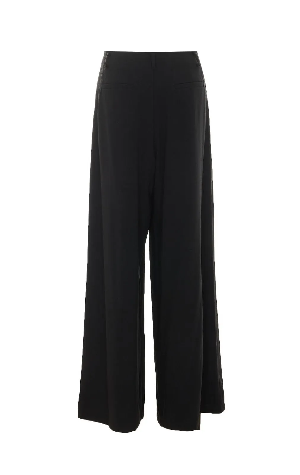 Pleated Wide-Leg Pants